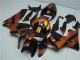 Orange Schwarz 2005-2006 Honda CBR600RR Motorrad Verkleidung