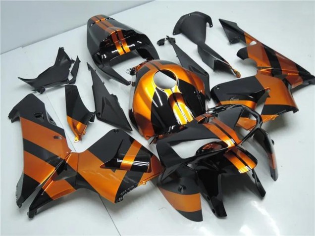 Orange Schwarz 2005-2006 Honda CBR600RR Motorrad Verkleidung