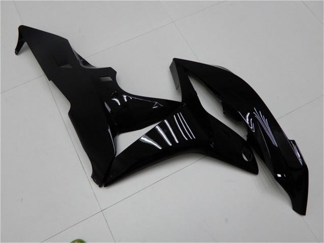 Glänzendes Schwarz 2007-2008 Honda CBR600RR Motorrad Verkleidung