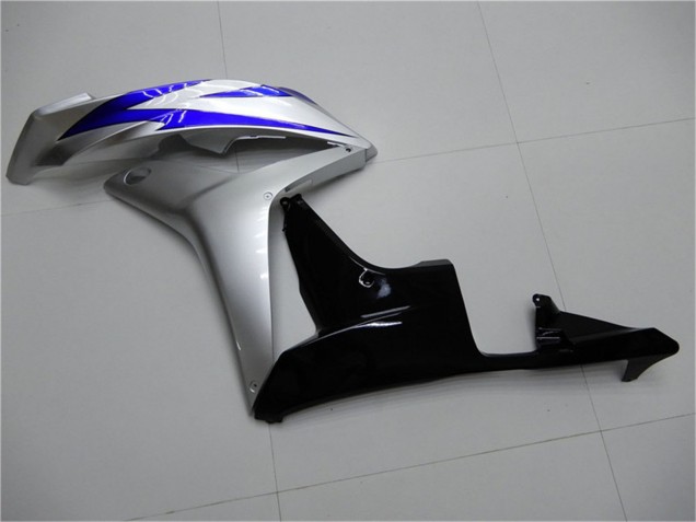 Silber Blau Glänzendes Schwarz OEM Stil 2007-2008 Honda CBR600RR Motorrad Verkleidung