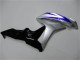 Silber Blau Glänzendes Schwarz OEM Stil 2007-2008 Honda CBR600RR Motorrad Verkleidung
