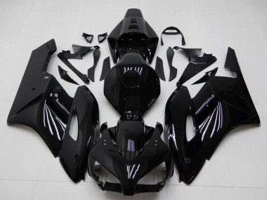Glänzendes Schwarz Matt Schwarz 2004-2005 Honda CBR1000RR Motorrad Verkleidung