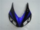 Blau Glänzendes Schwarz 2006-2007 Honda CBR1000RR Motorrad Verkleidung Kit