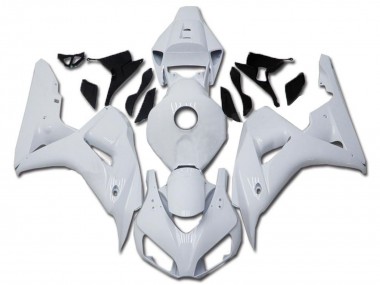 Glänzendes Weiß 2006-2007 Honda CBR1000RR Motorrad Verkleidung