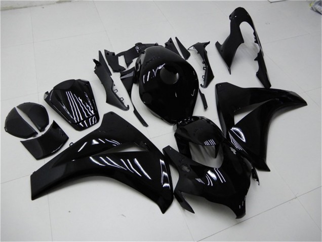 Glänzendes Schwarz 2008-2011 Honda CBR1000RR Motorrad Verkleidung Kit