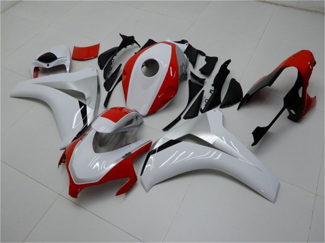 Weiß Rot 2008-2011 Honda CBR1000RR Motorrad Verkleidung