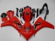 Rot Glänzendes Schwarz 2008-2011 Honda CBR1000RR Motorrad Verkleidung