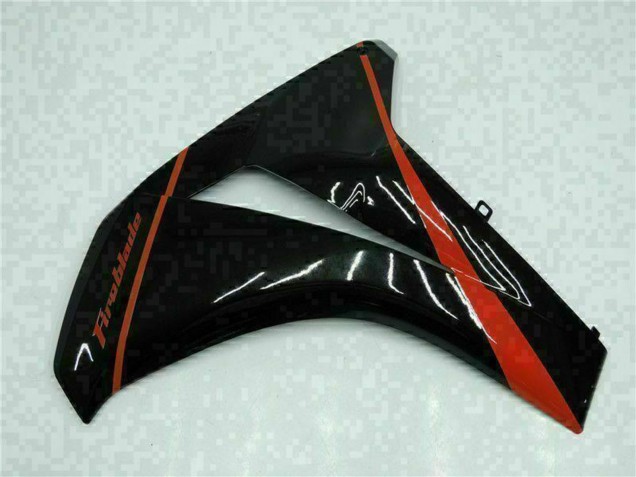 Glänzendes Schwarz Rot 2008-2011 Honda CBR1000RR Motorrad Verkleidung