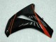 Glänzendes Schwarz Rot 2008-2011 Honda CBR1000RR Motorrad Verkleidung