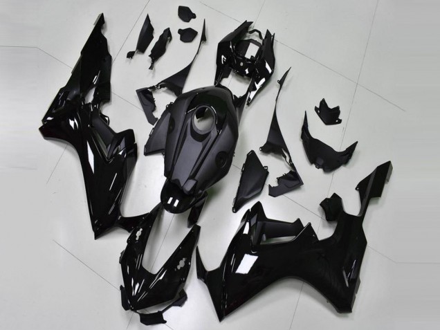 Glänzendes Schwarz Matt Schwarz 2017-2023 Honda CBR1000RR Motorrad Verkleidung