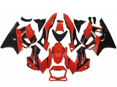 Rot Glänzendes Schwarz 1995-1996 Honda CBR600 F3 Motorrad Verkleidung Kit
