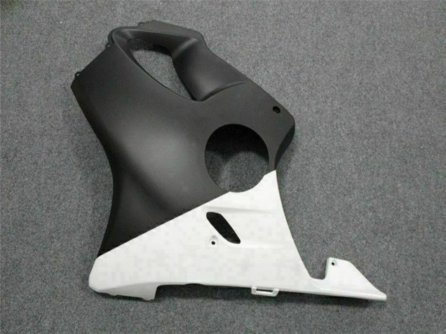 Weiß Matt Schwarz 2004-2007 Honda CBR600 F4i Motorrad Verkleidung