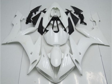 Weiß 2004-2006 Yamaha YZF R1 Motorrad Verkleidung