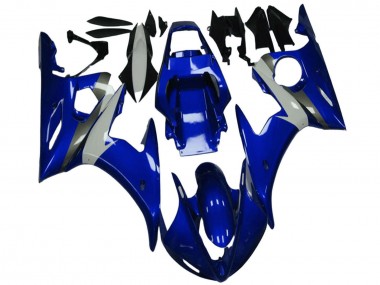 Blau Weiß 2003-2004 Yamaha YZF R6 Motorrad Verkleidung