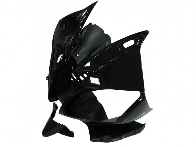 Glänzendes Schwarz Matt Schwarz 2006-2007 Yamaha YZF R6 Motorrad Verkleidung