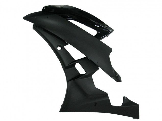Glänzendes Schwarz Matt Schwarz 2006-2007 Yamaha YZF R6 Motorrad Verkleidung