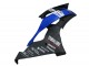 Weiß Blau Matt Schwarz Yamalube 2008-2016 Yamaha YZF R6 Motorrad Verkleidung