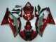 Rot Grau 2008-2016 Yamaha YZF R6 Motorrad Verkleidung