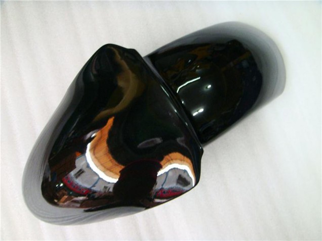 Glänzendes Schwarz 2000-2002 Kawasaki ZX6R Motorrad Verkleidung