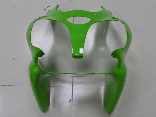 Grün Schwarz 2000-2002 Kawasaki ZX6R Motorrad Verkleidung
