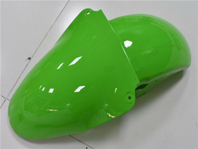 Grün Schwarz 2000-2002 Kawasaki ZX6R Motorrad Verkleidung