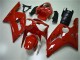 Rot 2003-2004 Kawasaki ZX6R Motorrad Verkleidung Kit