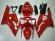 Rot 2003-2004 Kawasaki ZX6R Motorrad Verkleidung Kit