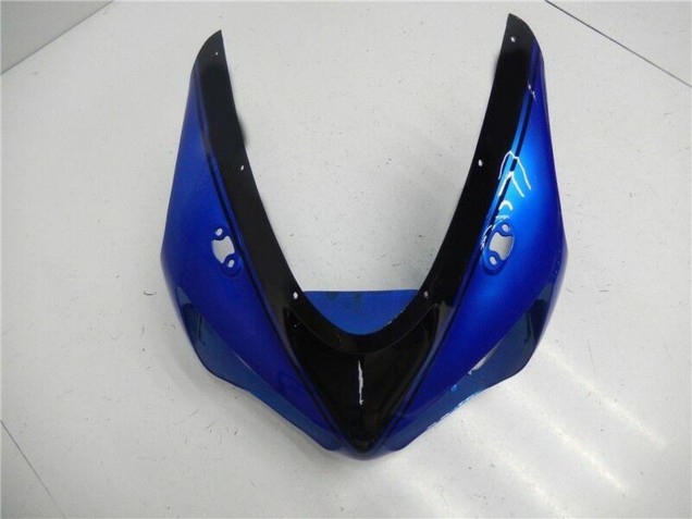Blau Glänzendes Schwarz 2005-2006 Kawasaki ZX6R Motorrad Verkleidung Kit