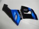 Blau Glänzendes Schwarz 2005-2006 Kawasaki ZX6R Motorrad Verkleidung Kit