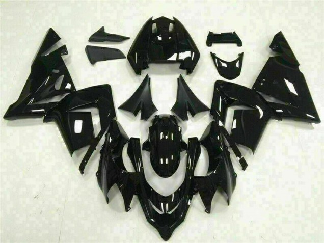 Glänzendes Schwarz 2004-2005 Kawasaki ZX10R Motorrad Verkleidung