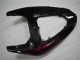 Glänzendes Schwarz Rot Flamme 2006-2007 Kawasaki ZX10R Motorrad Verkleidung