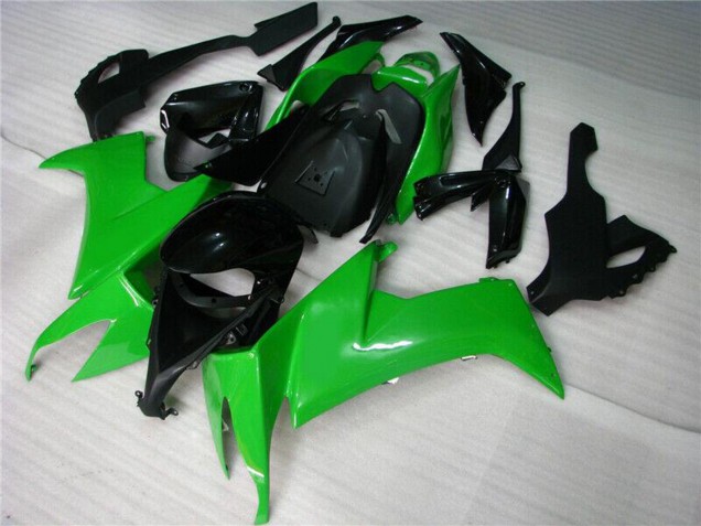 Grün Schwarz 2008-2010 Kawasaki ZX10R Motorrad Verkleidung Kit