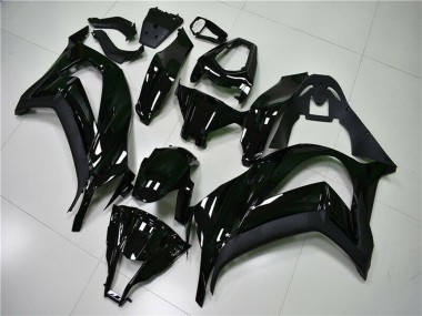 Glänzendes Schwarz 2011-2015 Kawasaki ZX10R Motorrad Verkleidung