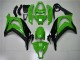 Grün Glänzendes Schwarz 2011-2015 Kawasaki ZX10R Motorrad Verkleidung