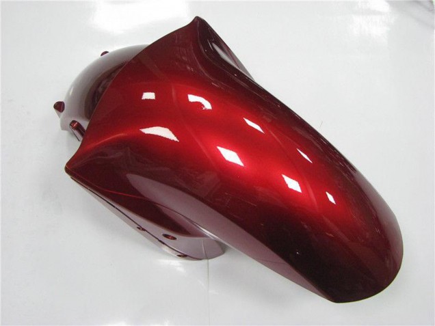 Rot Schwarz 2006-2011 Kawasaki ZX14R ZZR1400 Motorrad Verkleidung