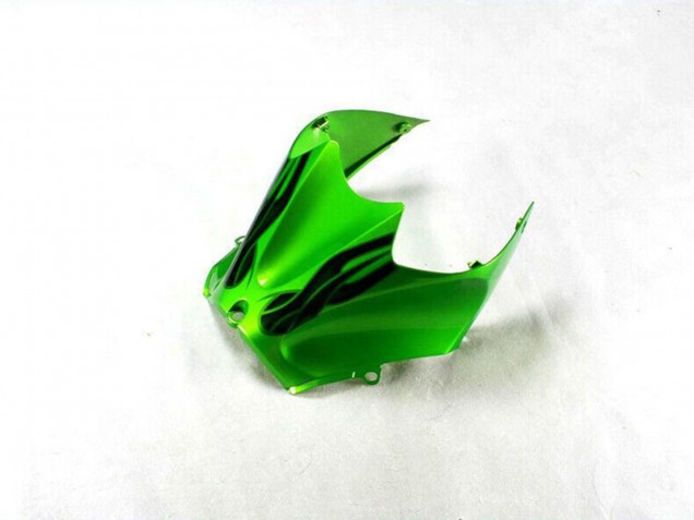 Grün Glänzendes Schwarz 2012-2024 Kawasaki ZX14R ZZR1400 Motorrad Verkleidung