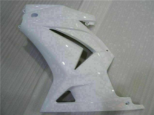 Weiß 2008-2012 Kawasaki EX250 Motorrad Verkleidung