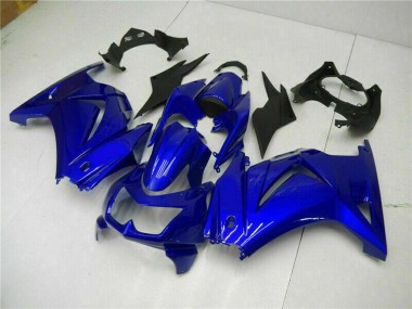 Blau 2008-2012 Kawasaki EX250 Motorrad Verkleidung