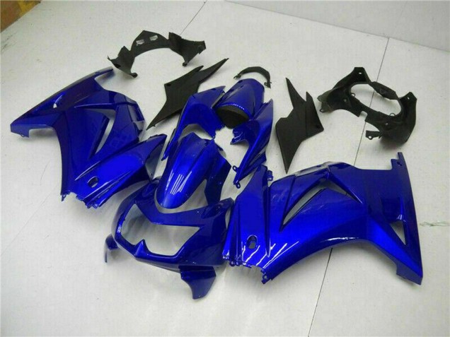Blau 2008-2012 Kawasaki EX250 Motorrad Verkleidung