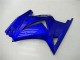 Blau 2008-2012 Kawasaki EX250 Motorrad Verkleidung