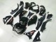 Glänzendes Schwarz Rot Silber 2013-2018 Kawasaki Z800 Motorrad Verkleidung