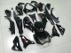 Glänzendes Schwarz Rot Silber 2013-2018 Kawasaki Z800 Motorrad Verkleidung