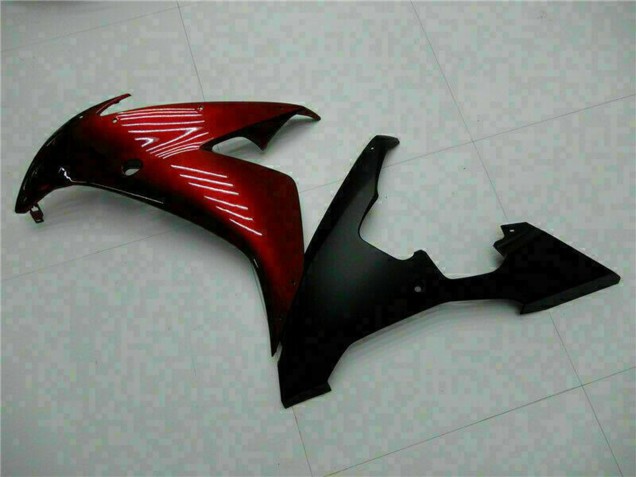 Kastanienbraun Rot Matt Schwarz 2004-2006 Yamaha YZF R1 Motorrad Verkleidung
