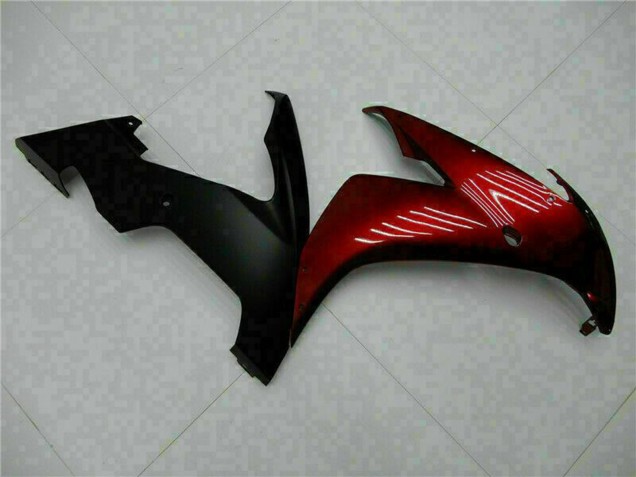 Kastanienbraun Rot Matt Schwarz 2004-2006 Yamaha YZF R1 Motorrad Verkleidung
