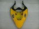 Gelb Glänzendes Schwarz Dunlop 50 2004-2006 Yamaha YZF R1 Motorrad Verkleidung