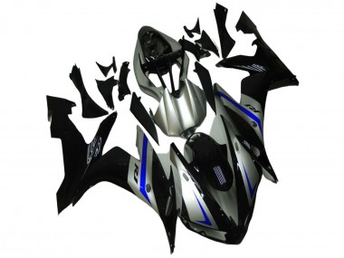 Silber Blau Schwarz 2004-2006 Yamaha YZF R1 Motorrad Verkleidung
