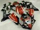 Rot Weiß Schwarz Fimer Santunder 46 2007-2008 Yamaha YZF R1 Motorrad Verkleidung