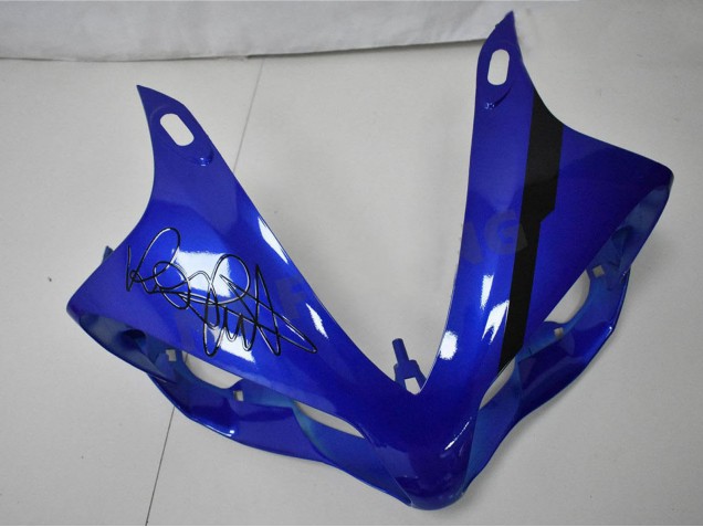 Blau Gelb Schwarz Hai 2007-2008 Yamaha YZF R1 Motorrad Verkleidung
