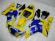Gelb Blau Weiß Kamel Motul 1998-2002 Yamaha YZF R6 Motorrad Verkleidung