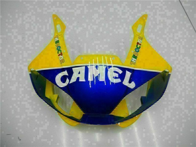 Gelb Blau Weiß Kamel Motul 1998-2002 Yamaha YZF R6 Motorrad Verkleidung
